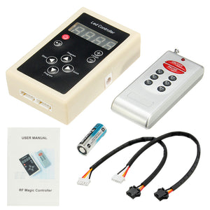 DIY RGB RF Controller Remote Control 6803 IC 133Modes For Dream Color Chasing 5050 RGB LED Strip