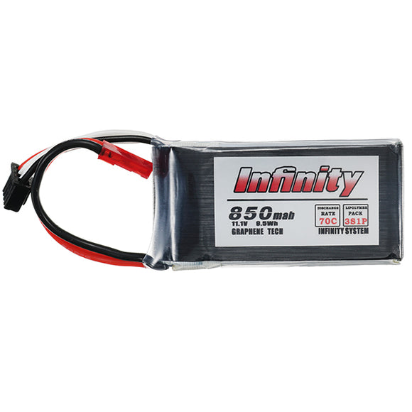 AHTECH Infinity 850mAh 70C 3S1P Graphene Tech Lipo Battery for RC FPV Racing Drone