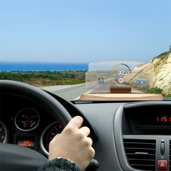 HUD Navigation Display Holder Phone Stand GPS Navigation Bracket Car Mount Mobile Holder