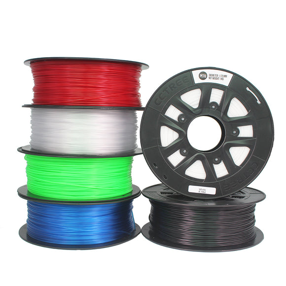 CCTREE 1.75mm 1KG/Roll PETG Filament for Creality CR-10/CR10S/Ender 3/Tevo/ANET 3D Printe