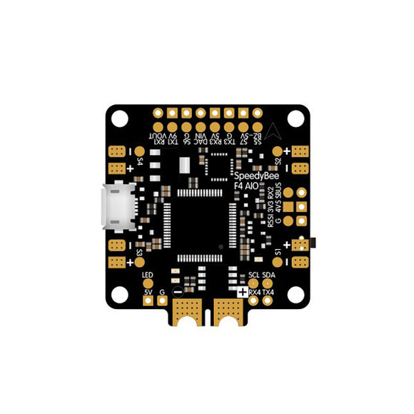 Speed Bee F4 AIO Flight Controller Ver 2.0 3-6S Built-in Bluetooth OSD LC Filter for RC Drone