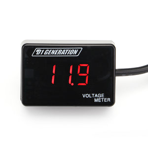 Mini DC 12V Car LED Light Digital Voltage Gauge Volt Meter Display Voltmeter