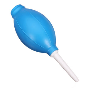 Rubber Air Blower Pump Dust Cleaner For Precision Instruments CCD Blue