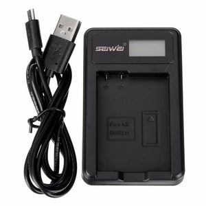 EN-EL14 Li-ion Camera Battery Dual Charger With Charging Indicator For NIKON