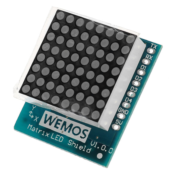 Wemos Matrix LED Shield V1.0.0 For WEMOS D1 Mini