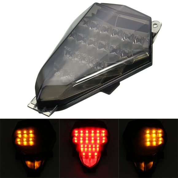 LED Tail Light Signal Integrated Sequential For Yamaha YZF R6 06-07 Smoke