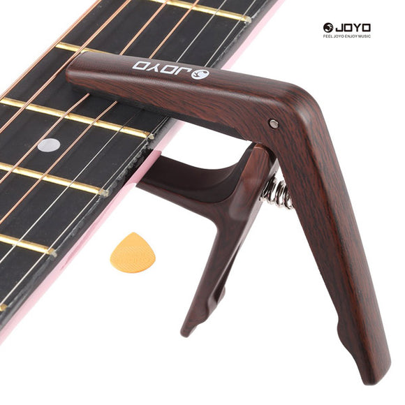JOYO JCP-01 Guitar Capo Retro Style Wood Acoustic Electric Guitar Capos Clamp