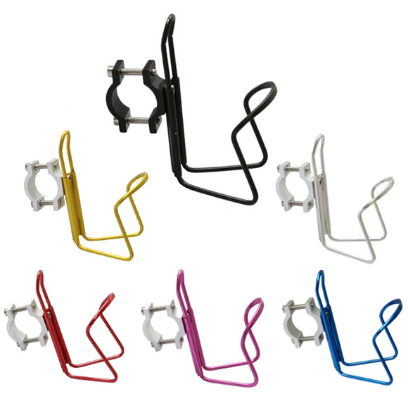 Motorcycle Cycling Water Drink Bottle Handlebar Mount Holder Rack Cage Adapter