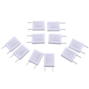 10pcs BPR56 5W 0.25R 0.25 Ohm 5w Non-inductive Ceramic Cement Resistor Wirewound Resistance