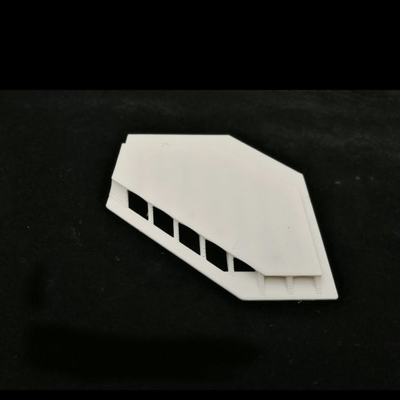 2 PCS ESC Cooling Covers PLA for Sonicmodell Binary RC Airplane Aircraft