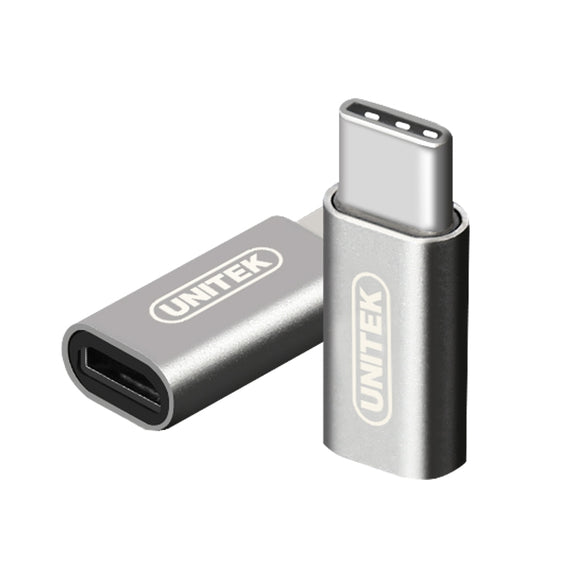 Unitek USB 3.1 Type-C Male  to Micro USB Female Metal Adapter for Xiaomi LETV Meizu