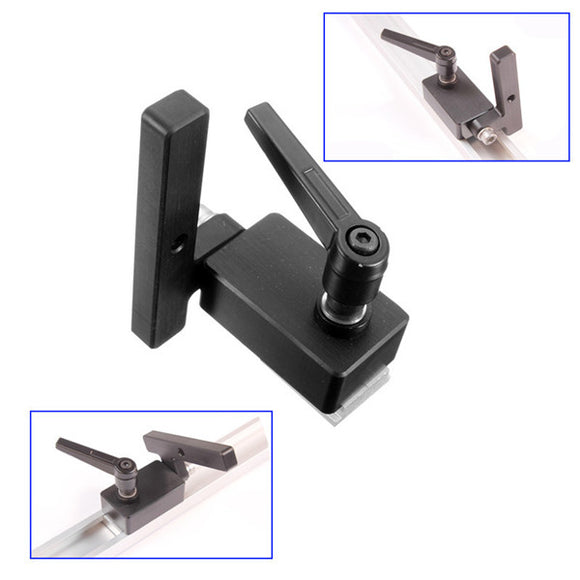 Drillpro Miter Track Stop for T-Slot T-Tracks Wood Working Tool