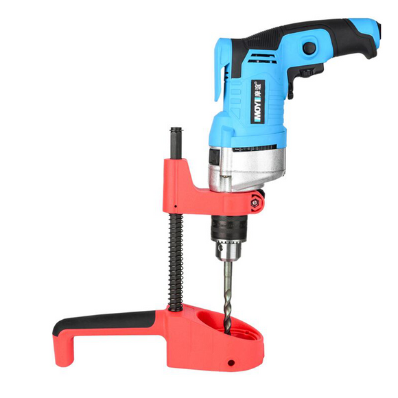 Drillpro Precision 90 Degree Angle Drill Guide Drill Bracket Vertical Power Drill Press Stand for Electric Drill