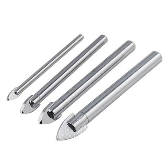 4/5/6/8/10/12mm Triangle Drill Bit Concrete Glass Ceramic Tile Marble Drill Bit