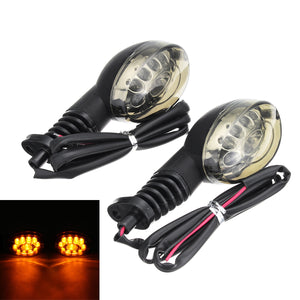 Motorcycle LED Turn Signal Indicator Amber Light For Kawasaki NINJA EX250/250R 08-12