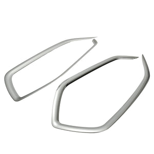 2pcs Chrome Front Fog Light Trim Decoration Cover For Hyundai Tucson 2015 2016