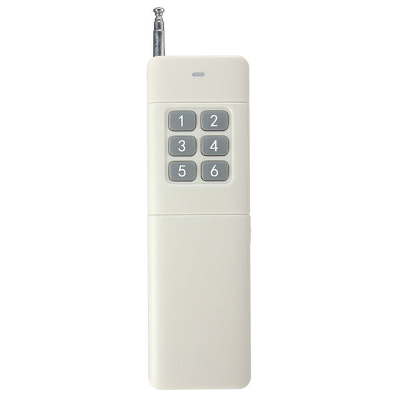 6 Channel 433MHz 3000m Wireless Remote Control For Home Door
