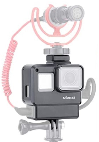 Ulanzi V2 Pro Vlog Protective Case for Gopro 7 6 5 Black Action Camera