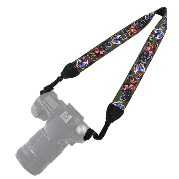 PULUZ PU6009A Retro Ethnic Style Multi-color Series Shoulder Neck Strap for SLR DSLR Camera