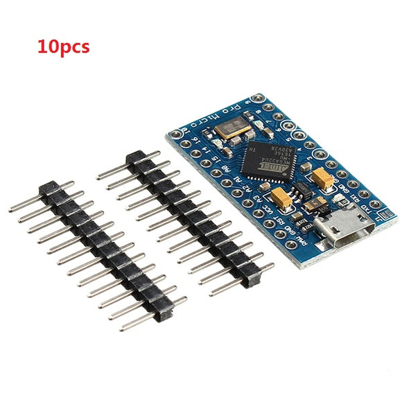 10pcs Pro Micro 5V 16M Mini Leonardo Microcontroller Development Board For Arduino