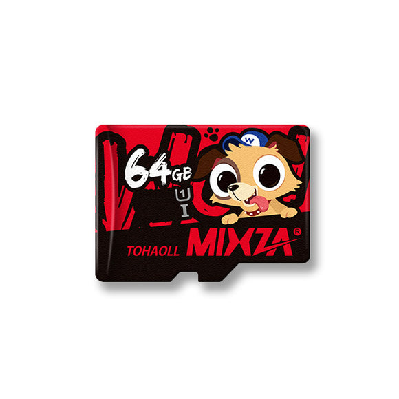 Mixza Year of the Dog Limited Edition U1 64GB TF Micro Memory Card