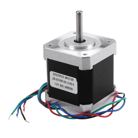 JKM JK42HM48 NEMA17 0.9 42 Hybrid Stepper Motor Two Phase 48mm 4.8kg.cm 2.4A Step Motor