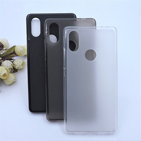 Bakeey Matte Shockproof Soft TPU Back Cover Protective Case for Xiaomi Mi8 SE