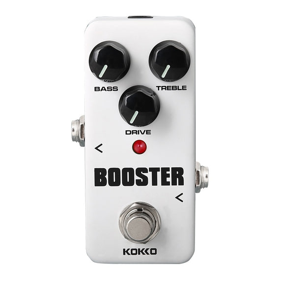 KOKKO FBS2 Mini Pedal Booster 2-Band EQ Electric Guitar Effect Pedal