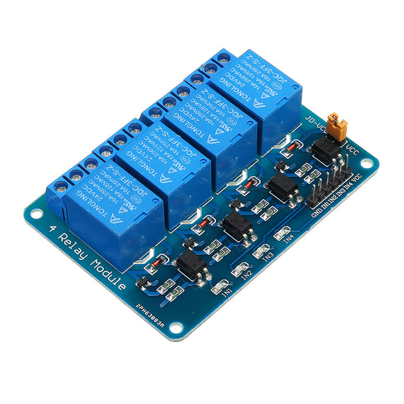 3pcs 24V 4 Channel Relay Module PIC ARM DSP AVR MSP430