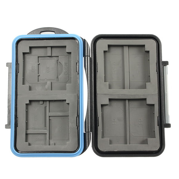 JJC MC-5 Water Resistant Waterproof Memory Card Case Box
