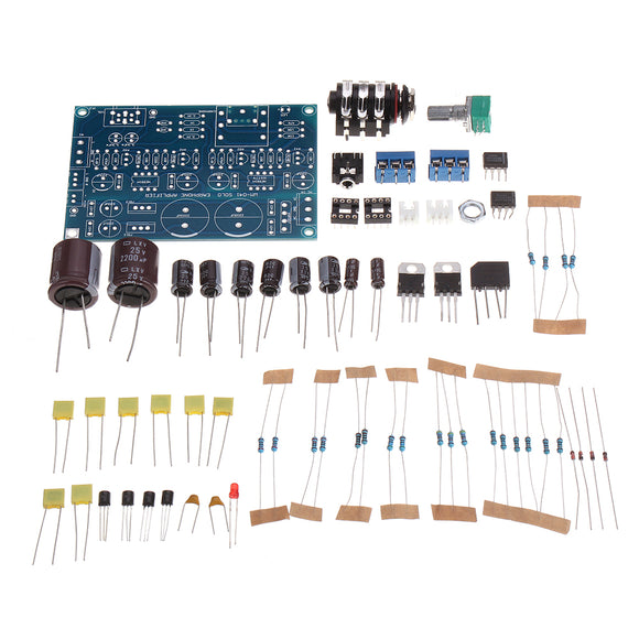 Hifi Headphone Amplifier Kit SOLO Earphone Amplifier Amp DIY Kits Dual NE5534 English SOLO Upgrade Version