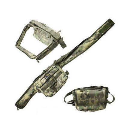 15*22*14cm Multi-Function Waterproof Fishing Rod Bag Outdoor Fishing Backpack Tackle Tool