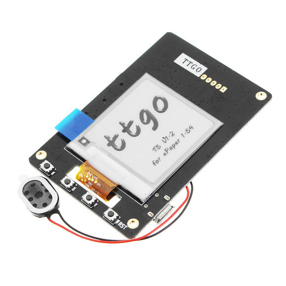 Wemos TTGO T5 v1.0 Wifi + Bluetooth Basis ESP-32 ESP32 1.54 ePaper SPEAKER Development Board