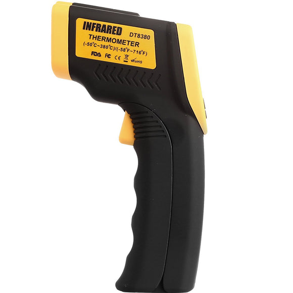 DT8380 Non Contact IR Laser Infrared Digital LCD Thermometer Gun -50 - 380