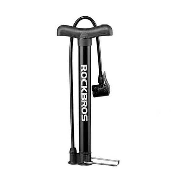 ROCKBROS 120PSI Mini Alloy Bike Pumps MTB Road Bike Cycling Air Pump Tire Ball Inflatable Pump