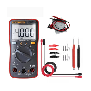 ANENG AN8000 Red Digital Multimeter Voltmeter Ammeter Ohmmeter Volt AC DC Ohm Tester Meter