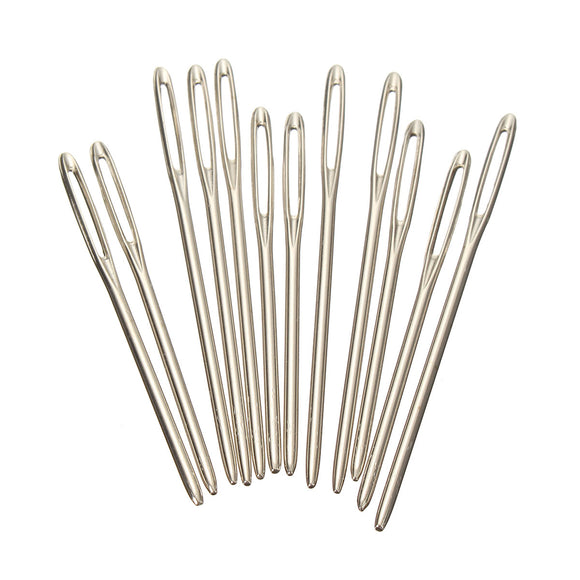 12Pcs Stainless Steel Knitting Needles Sewing Needles Pins DIY Craft  Sewing Accessories 6cm 7cm