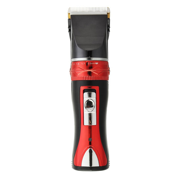 Electric Hair Clipper Adjustable Cutting Length Rechargeable Hair Trimmer Cordless Barber Grooming