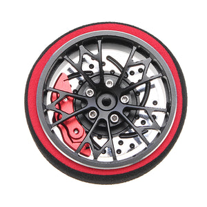 Black Color 6061 Aluminum Alloy Remote Control Handwheel for SANWA MT4/MT4S/MT44/M11X/M11/MX-V