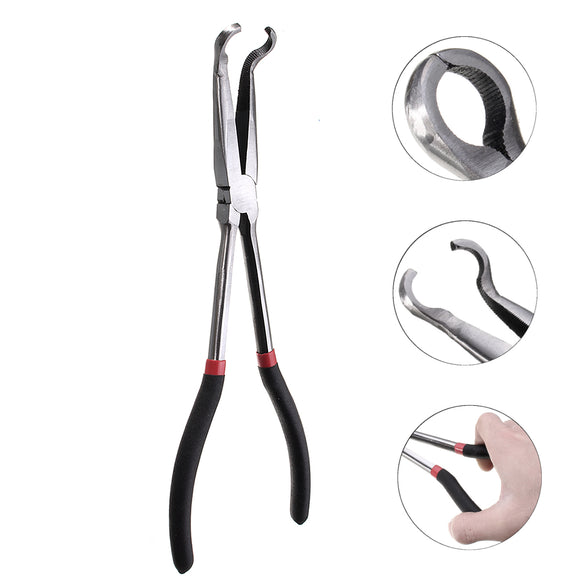 11inch Spark Plug Pliers With Curved Gripping Jaws