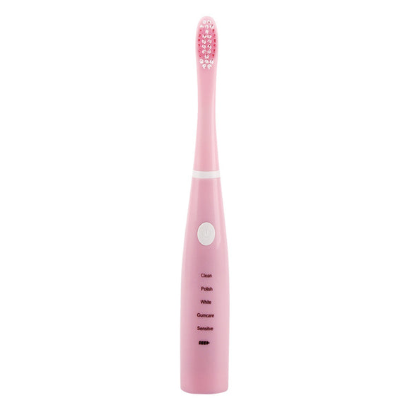 IPX7 Waterproof USB Charging Electric Toothbrush 5 Modes Portable Wireless Rechargeable Brushes