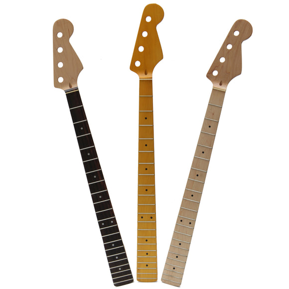 Electric Bass Neck 21 Frets Maple Neck Rosewood Fretboard