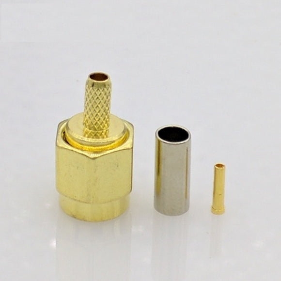 10pcs RP-SMA Female Jack RF SMA Connector for 50-1.5 For RG174 RG316 LMR100 coaxial Cable