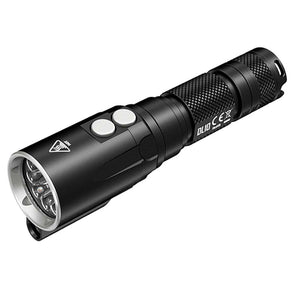 Nitecore DL10 Xp-l Hi V3 1000Lumens Under Water 30M Diving  LED Flashlight With Red Light