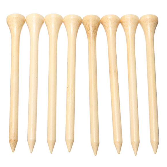 83mm 100Pcs Professional Burlywood Wooden Golf Tees