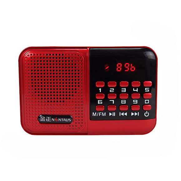 NONTAUS S61 Portable FM Radio TF Card Speaker Player
