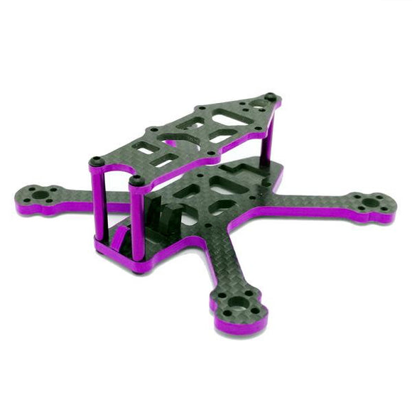 SPC 95GF 95mm Wheelbase 3mm Arm 3K Carbon Fiber RC Drone FPV Racing Frame Kit 16g