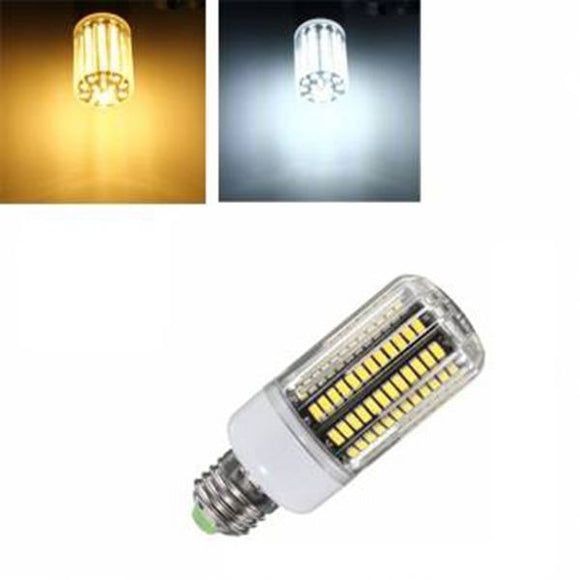 E14 E27 B22 30W 136 SMD 5733 1500LM LED Cover Corn Light Lamp Bulb AC 110V