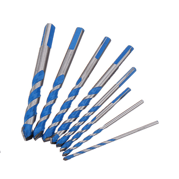 Drillpro Multi Purpose Carbide Tip Drill Bit Multi Construction Hole Saw Cutter for Concrete Masonry Ceramics Tiles Wood Plastic Metal Sheets and Aluminum