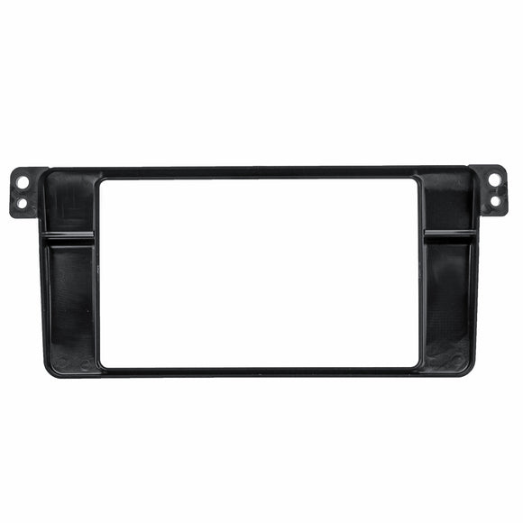 2 Din Car Stereo Panel Plate Frame For BMW 3-Series E46 1998-2005